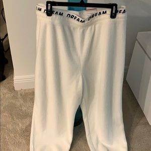 LADIES XL LOUNGE OFF WHITE SOFT PANTS